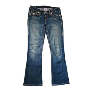 True Religion Vintage Y2K Joey Flare Women’s Low Rise Bootcut Jeans sz 28